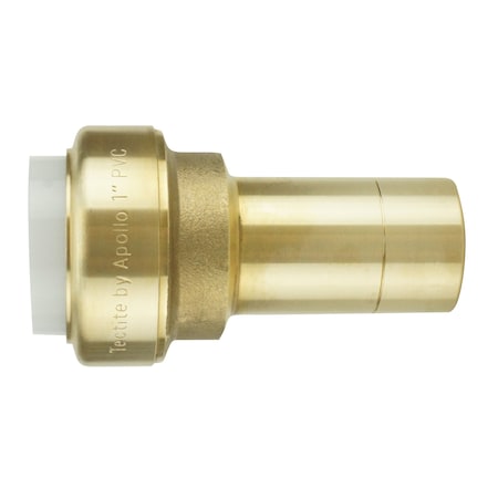 Apollo 1 in. IPS Brass Push-to-Connect x 1 in. CTS Street Transition Adapter FSBIPSSTEM1